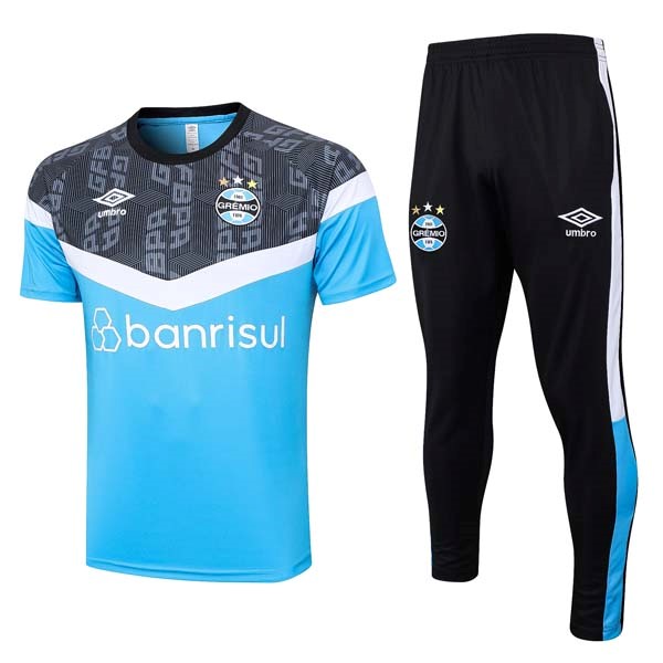 Trikot Gremio Komplett Set 2023-24 Grau Blau